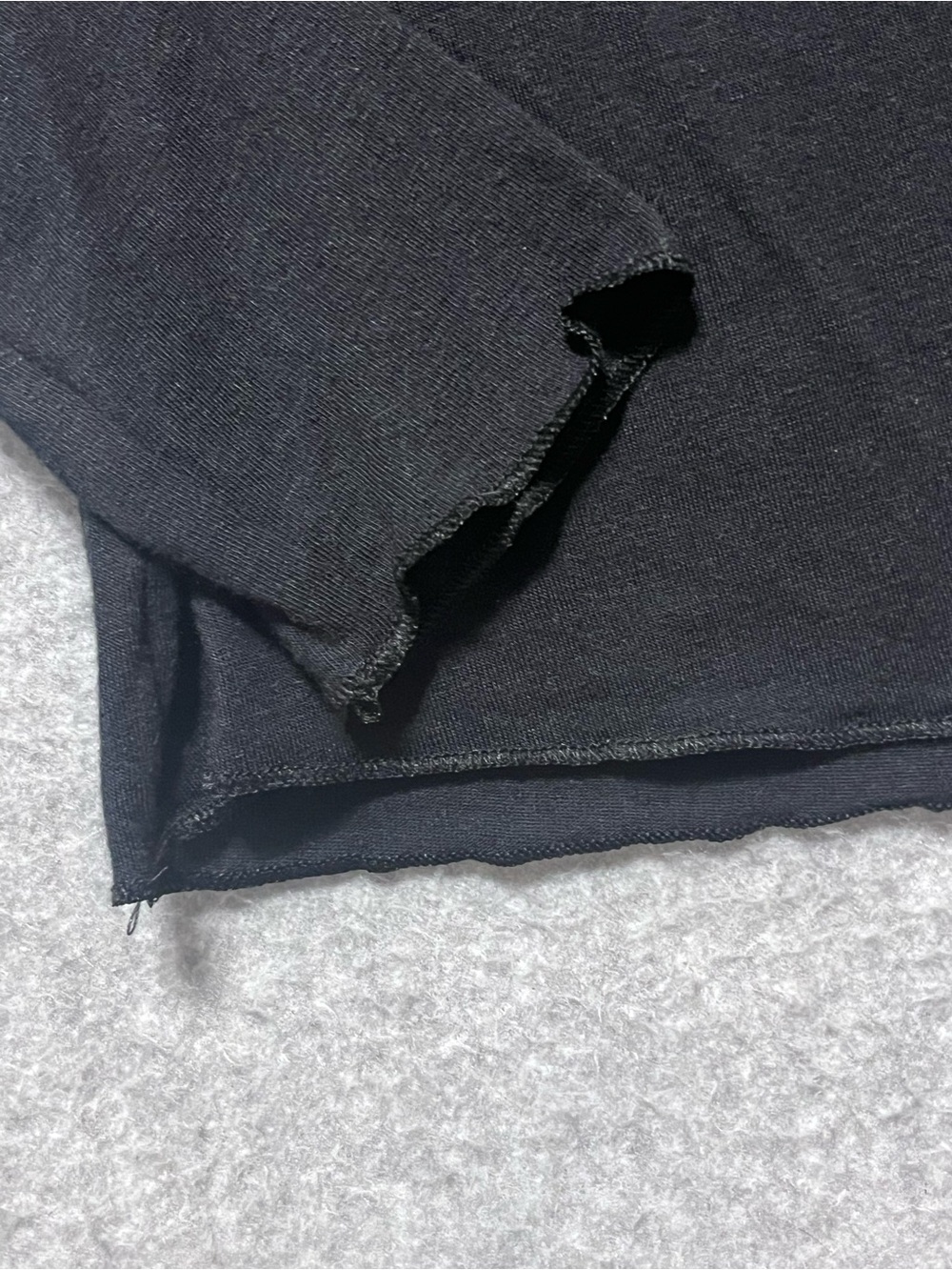 intimissimi Seamless Tee Cashmere Blend Baselayer Black Long Sleeve Stretch S - Picture 5 of 8